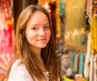 Cruise Ship Passenger Shopping in Gift Shop on Cruise Line Photo