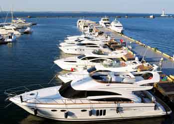 Lake Michigan Marina Photo