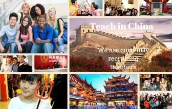 Teach Conversational English in China Ad