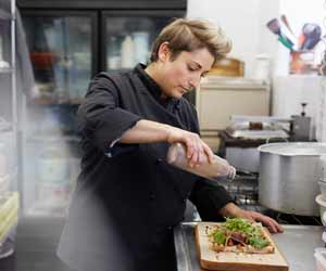 Sous Chef Prepping Meal