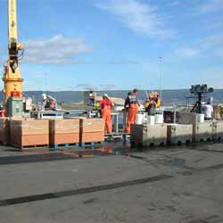 Cannery Dock Crew working at a Cannery in Kenai Alaska