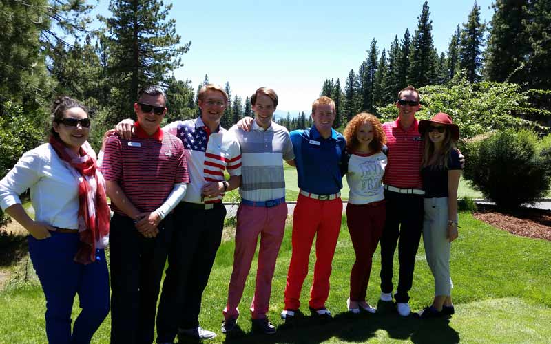 Incline Village Staff Celebrating 4th of July