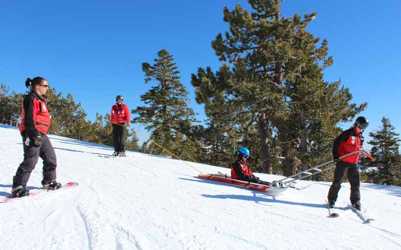 Diamond Peak Ski Area Ski Patrol Training