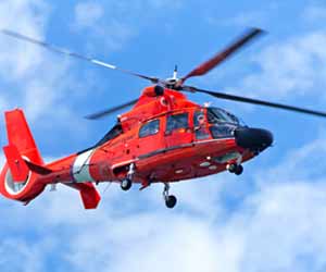 Helicopter Pilot Landing on Roof