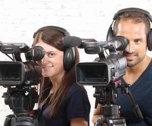 Television Camera People Photo