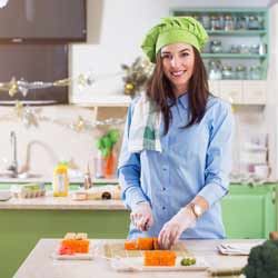 Sushi Chefs Create Delicious Food at Home or in a Restaurant 