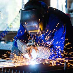 Welders Attach Various Pieces of Metal Together Using Extreme Heat