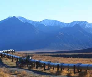 Pinedale, Wyoming is a Small Outpost Town for the Natural Gas Workers