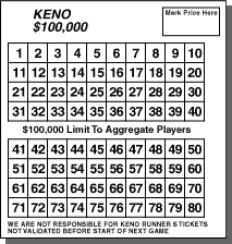 Keno Card image