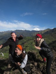 Students in Peru photo